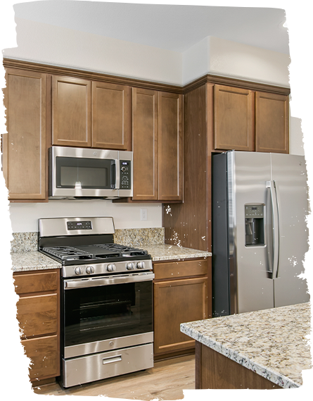 Kitchen Shot of The Rubicon Condo layout